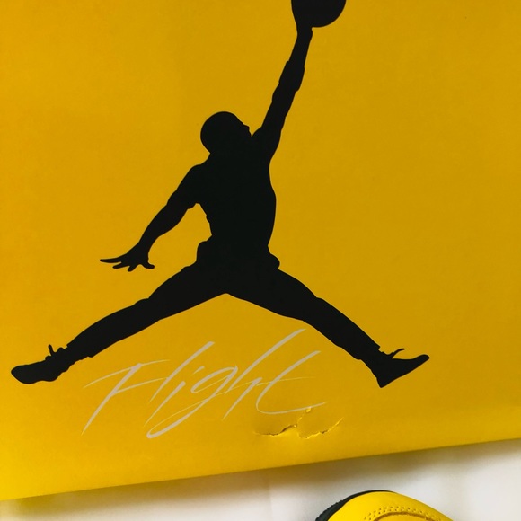 Jordan 4 Lightning size 12 and Shirt size L - Picture 6 of 10